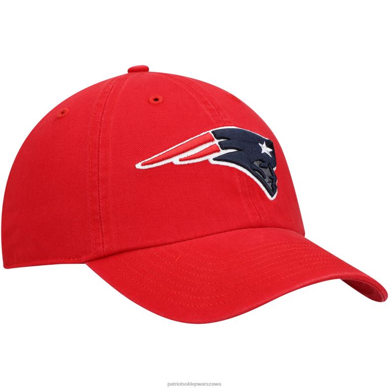Patriots Jersey mężczyźni 47 czerwona regulowana czapka do czyszczenia wtórnego Akcesoria 6RBB338