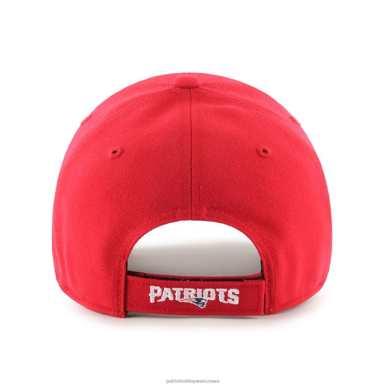 Patriots Jersey mężczyźni 47 czerwona regulowana czapka mvp Akcesoria 6RBB339
