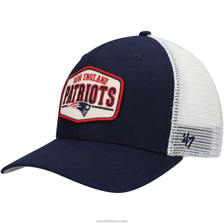 Patriots Jersey mężczyźni 47 granatowa czapka shumay mvp snapback Akcesoria 6RBB454