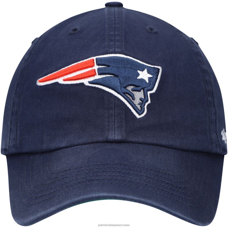 Patriots Jersey mężczyźni 47 granatowa czapka z logo franczyzy Akcesoria 6RBB175