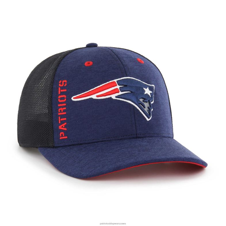 Patriots Jersey mężczyźni 47 granatowa czapka z trofeum pixelation flex Akcesoria 6RBB211