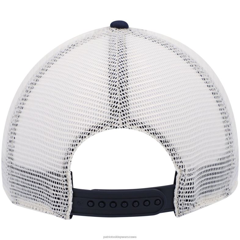 Patriots Jersey mężczyźni 47 granatowo-biała czapka typu snapback Morgantown Trucker Clean Up Akcesoria 6RBB431