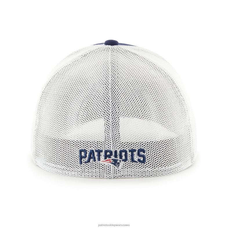 Patriots Jersey mężczyźni 47 granatowo-biała czapka typu trophy trucker flex Akcesoria 6RBB218