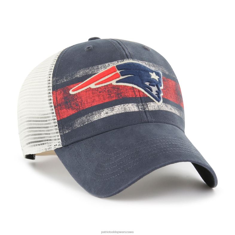 Patriots Jersey mężczyźni 47 granatowo-biały interlude mvp trucker czapka z daszkiem typu snapback Akcesoria 6RBB296