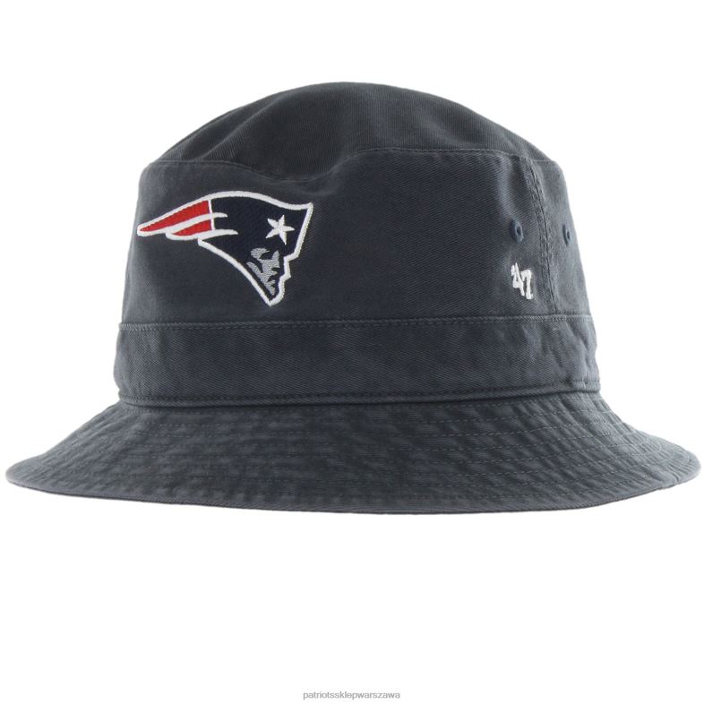 Patriots Jersey mężczyźni 47 granatowy podstawowy kapelusz typu Bucket Akcesoria 6RBB231