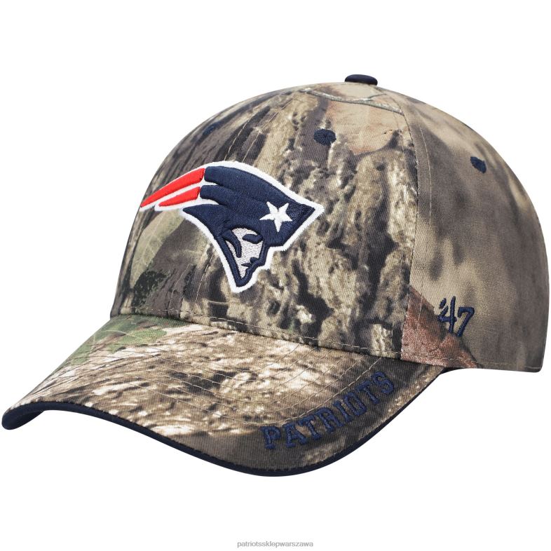 Patriots Jersey mężczyźni 47 mossy oak camo frost mvp regulowana czapka Akcesoria 6RBB436