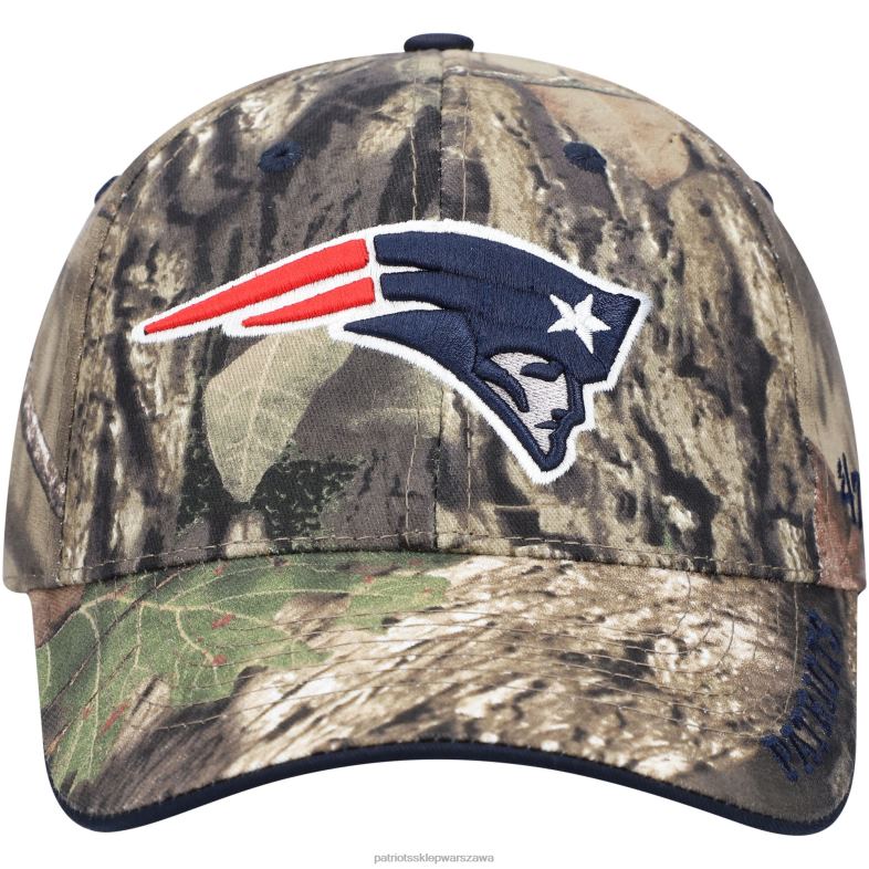 Patriots Jersey mężczyźni 47 mossy oak camo frost mvp regulowana czapka Akcesoria 6RBB436
