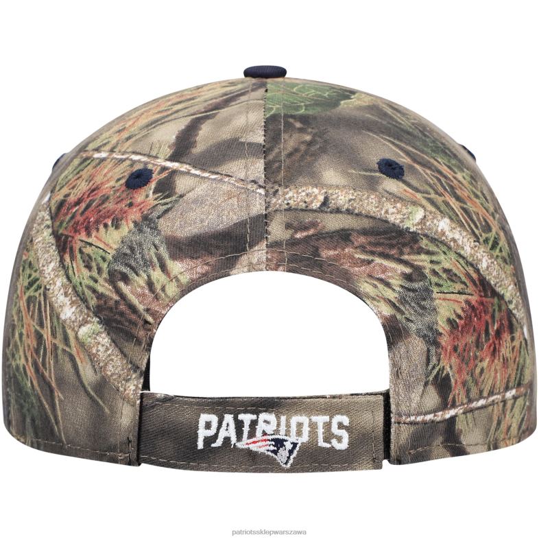 Patriots Jersey mężczyźni 47 mossy oak camo frost mvp regulowana czapka Akcesoria 6RBB436