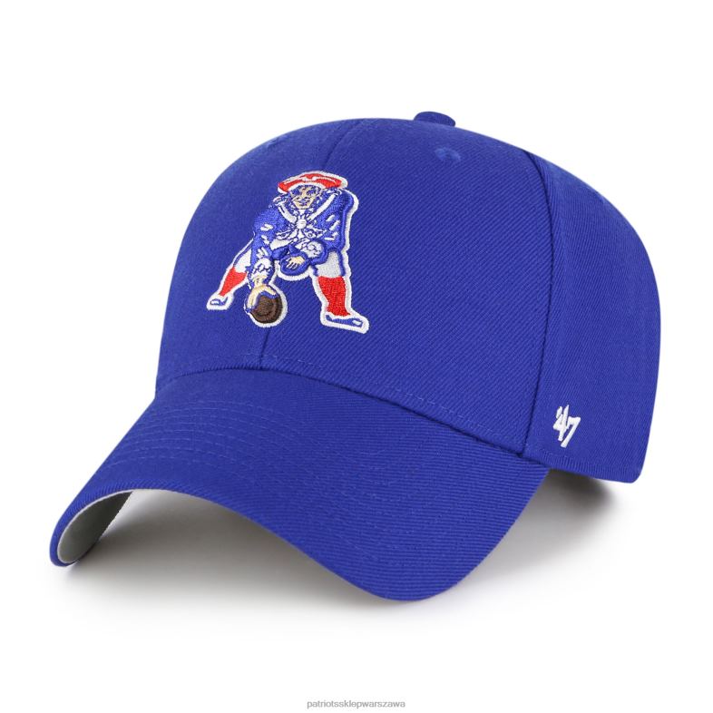 Patriots Jersey mężczyźni 47 regulowana czapka royal mvp Akcesoria 6RBB265