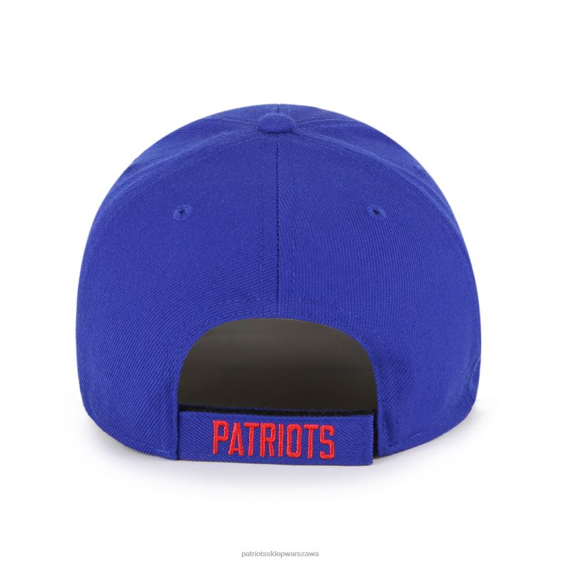Patriots Jersey mężczyźni 47 regulowana czapka royal mvp Akcesoria 6RBB265