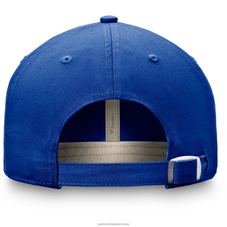 Patriots Jersey mężczyźni Fanatics branded royal true retro classic regulowana czapka Akcesoria 6RBB228