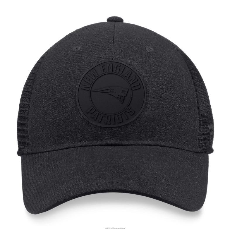 Patriots Jersey mężczyźni Fanatics markowa czapka z daszkiem typu blackout trucker Akcesoria 6RBB317