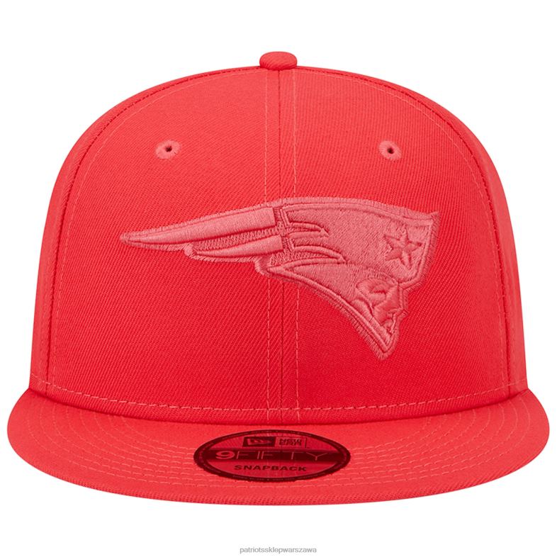 Patriots Jersey mężczyźni New Era Red Color Pack Brights 9fifty Czapka Snapback Akcesoria 6RBB251