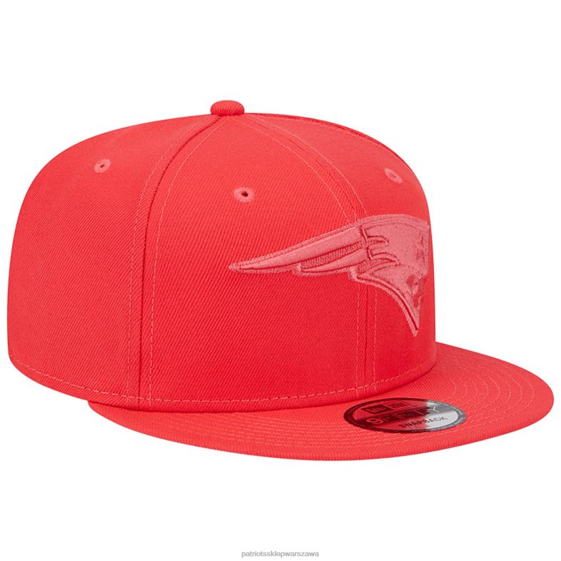 Patriots Jersey mężczyźni New Era Red Color Pack Brights 9fifty Czapka Snapback Akcesoria 6RBB251