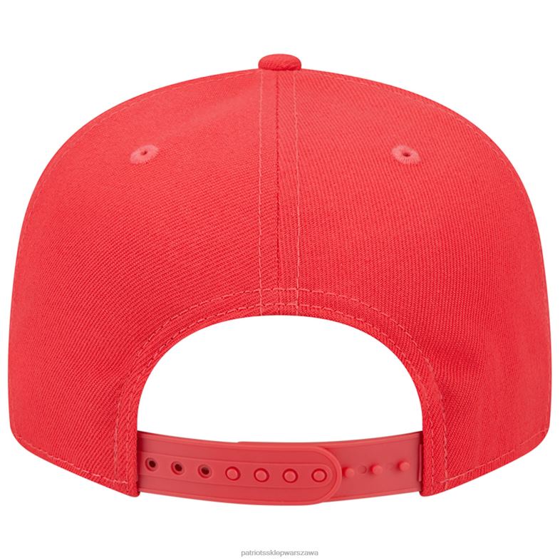 Patriots Jersey mężczyźni New Era Red Color Pack Brights 9fifty Czapka Snapback Akcesoria 6RBB251