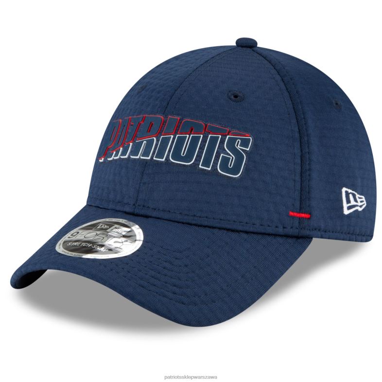 Patriots Jersey mężczyźni Nowa era Navy 2020 NFL Summer Sideline Oficjalna regulowana czapka 9forty Akcesoria 6RBB263