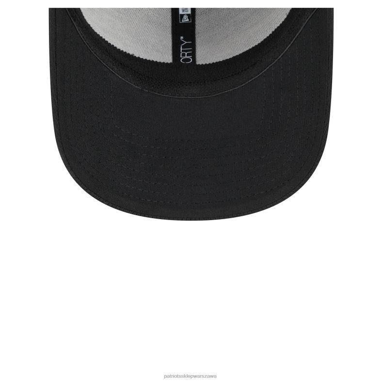 Patriots Jersey mężczyźni Nowa era czarna 2023 nfl obóz treningowy Team Colorway 9forty regulowana czapka Akcesoria 6RBB292