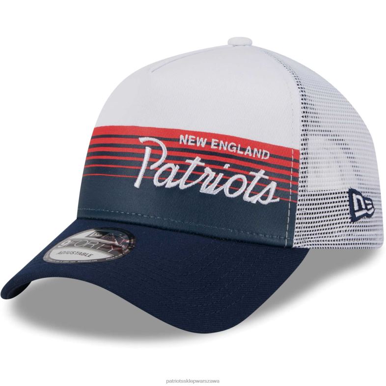 Patriots Jersey mężczyźni Nowa era granatowa czapka z daszkiem 9forty typu snapback Akcesoria 6RBB160