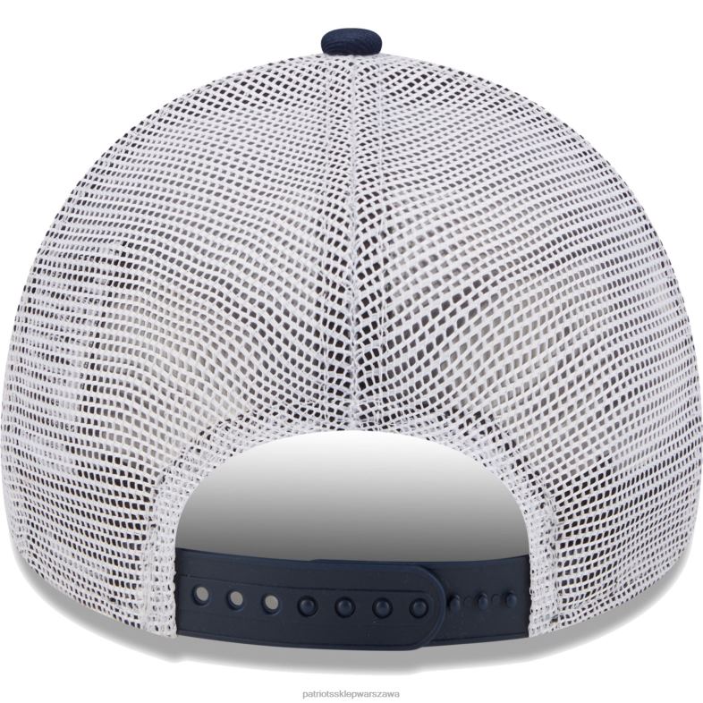 Patriots Jersey mężczyźni Nowa era granatowo-biała czapka typu snapback trucker 9forty Akcesoria 6RBB246