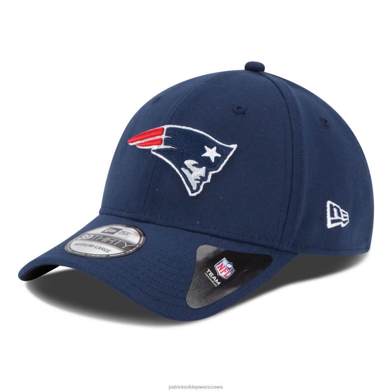 Patriots Jersey mężczyźni czapka new era 39thirty team classic flex - granatowa Akcesoria 6RBB122