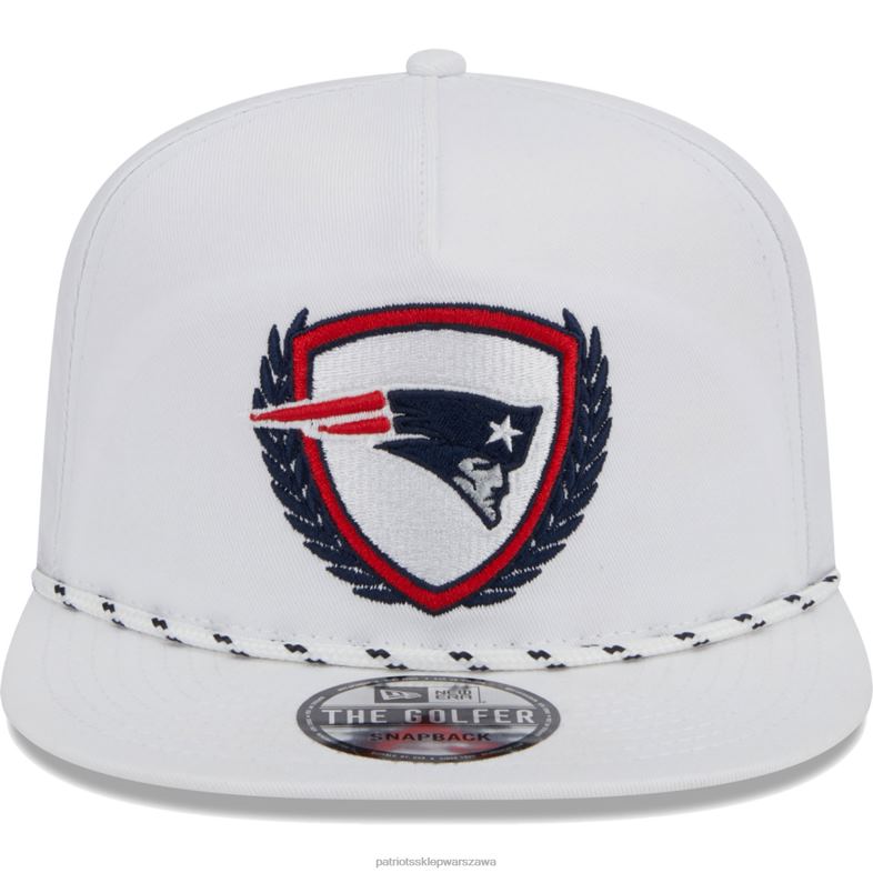 Patriots Jersey mężczyźni czapka z daszkiem new era white tee golfer 9fifty Akcesoria 6RBB178