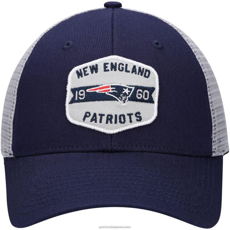Patriots Jersey mężczyźni granatowo-biała czapka typu snapback firmy gannon Akcesoria 6RBB427