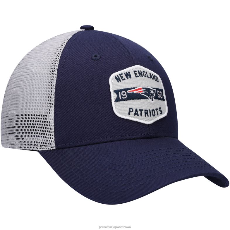 Patriots Jersey mężczyźni granatowo-biała czapka typu snapback firmy gannon Akcesoria 6RBB427