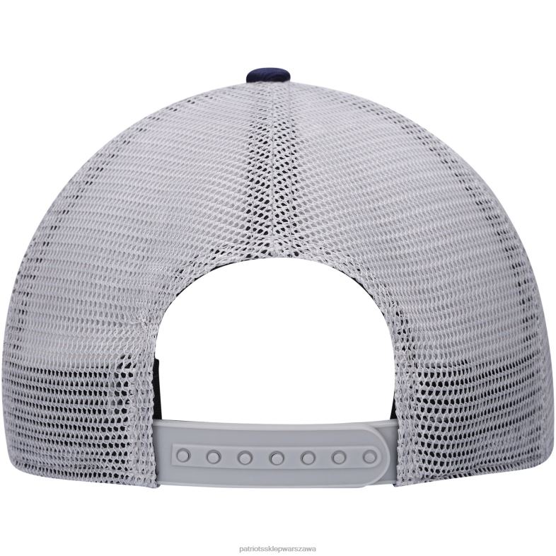 Patriots Jersey mężczyźni granatowo-biała czapka typu snapback firmy gannon Akcesoria 6RBB427