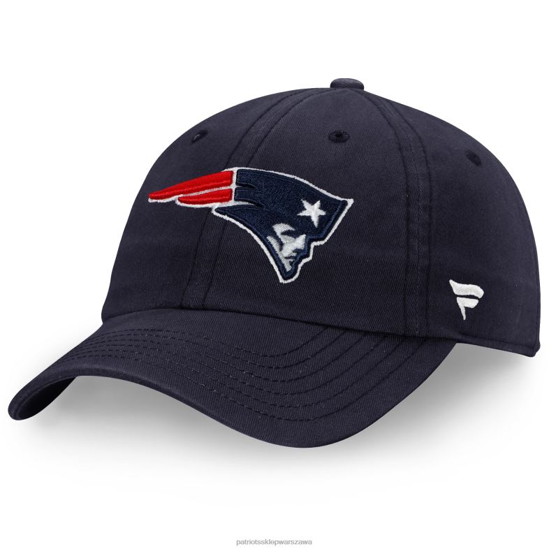 Patriots Jersey mężczyźni nfl pro line by fanatics branded navy fundamental ii regulowana czapka Akcesoria 6RBB461