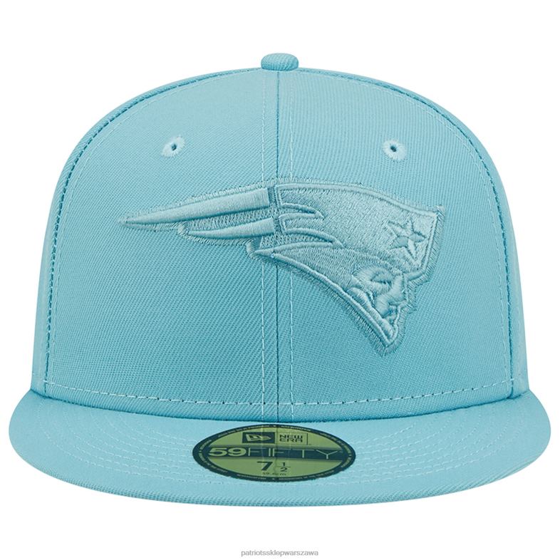 Patriots Jersey mężczyźni nowa era aqua color pack 59fifty dopasowana czapka Akcesoria 6RBB287