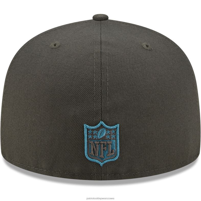 Patriots Jersey mężczyźni nowa era grafitowy wielokolorowy pakiet 59fifty dopasowana czapka Akcesoria 6RBB254