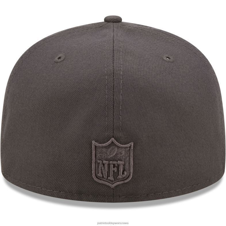 Patriots Jersey mężczyźni nowa era grafitowy zestaw kolorów 59fifty dopasowana czapka Akcesoria 6RBB264