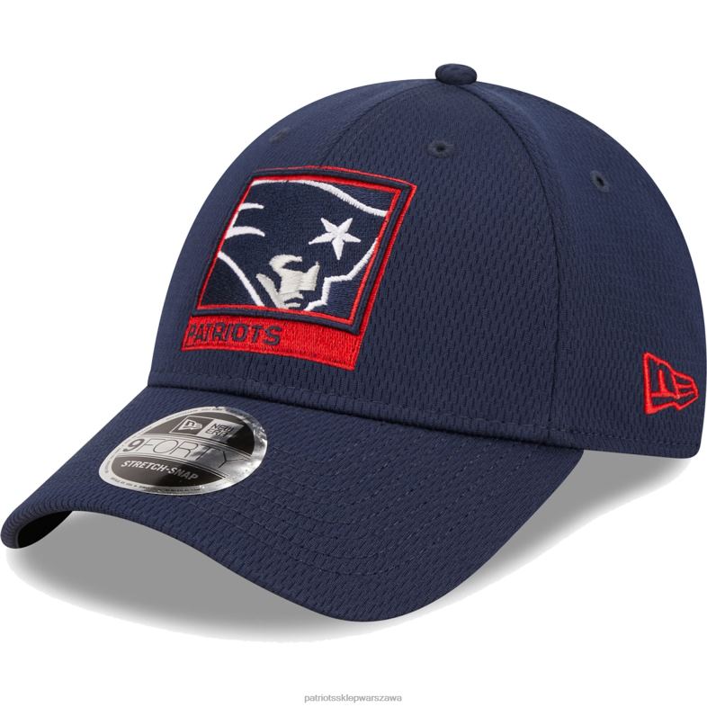 Patriots Jersey mężczyźni nowa era granatowa czapka z daszkiem 9forty snapback Akcesoria 6RBB346