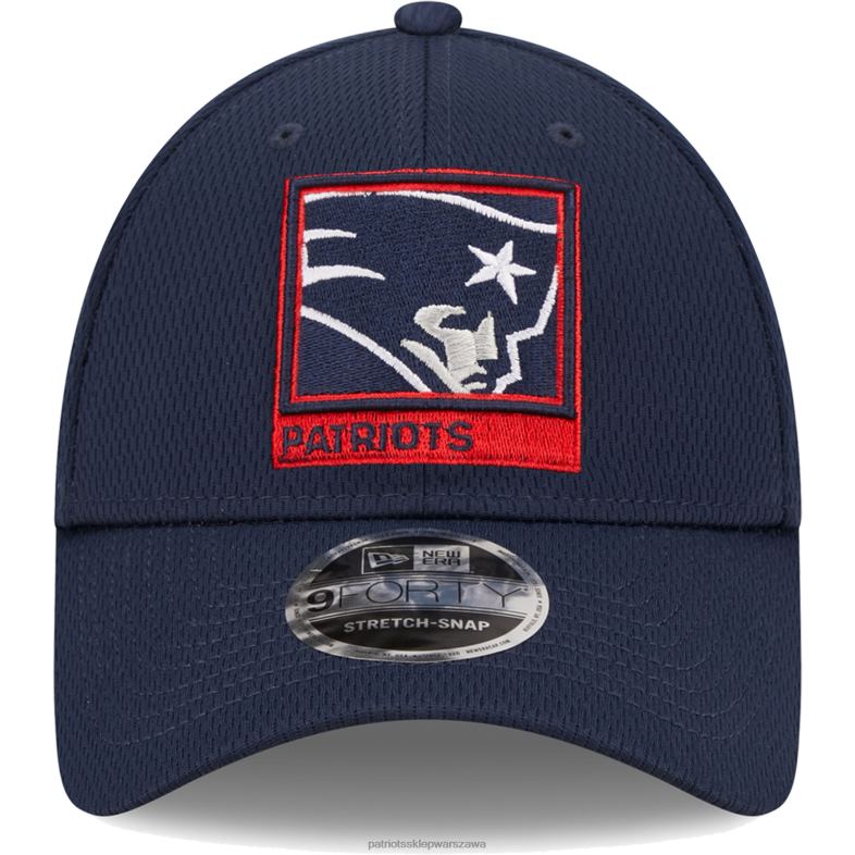 Patriots Jersey mężczyźni nowa era granatowa czapka z daszkiem 9forty snapback Akcesoria 6RBB346