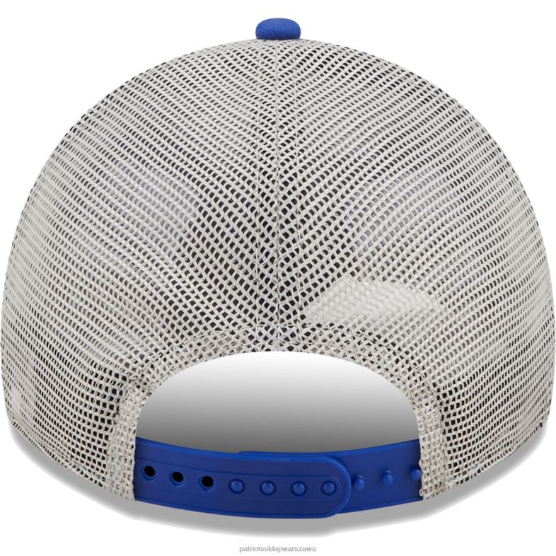 Patriots Jersey mężczyźni nowa era królewskie/naturalne historyczne logo oddana czapka trucker 9twenty snapback Akcesoria 6RBB269