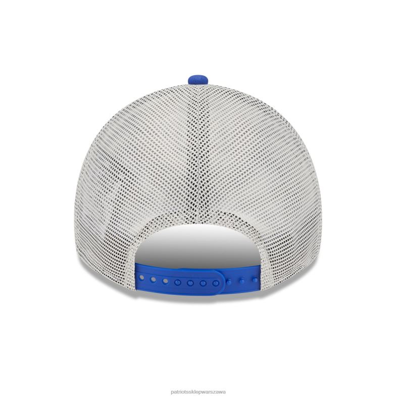 Patriots Jersey mężczyźni nowa era royal/naturalna czapka typu snapback 9twenty trucker Akcesoria 6RBB316