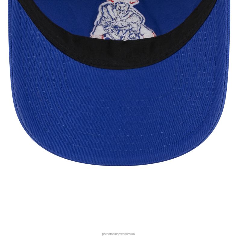 Patriots Jersey mężczyźni nowa era royal/naturalna czapka typu snapback 9twenty trucker Akcesoria 6RBB316