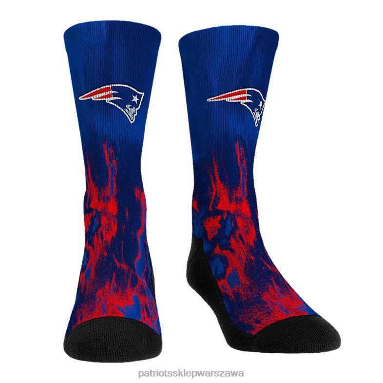 Patriots Jersey mężczyźni rock em skarpetki unisex Zestaw 3 skarpet dla załogi Akcesoria 6RBB61