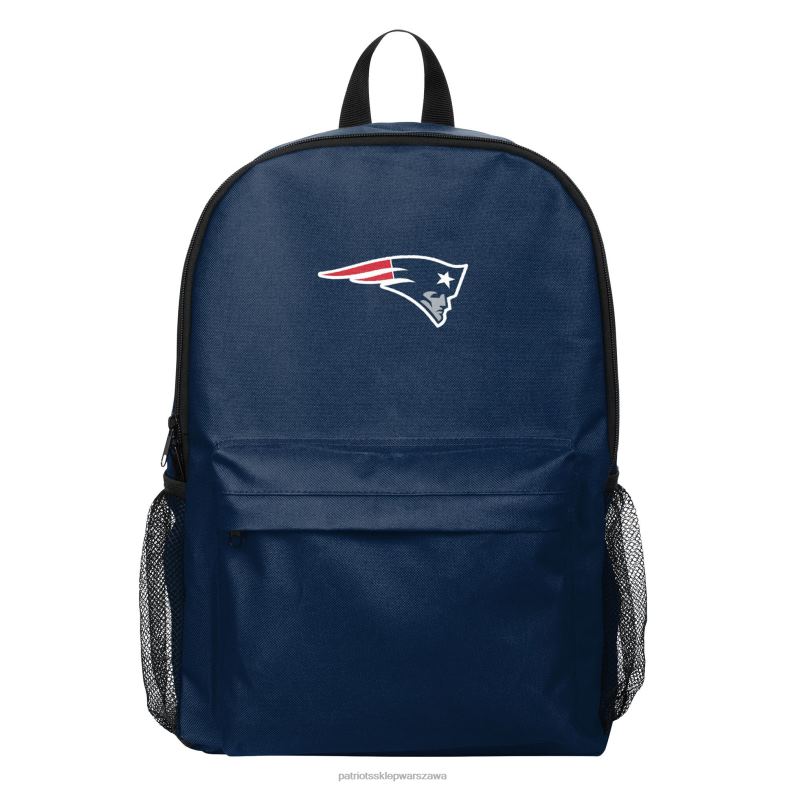 Patriots Jersey mężczyźni Foco solidny plecak z dużym logo Akcesoria 6RBB94