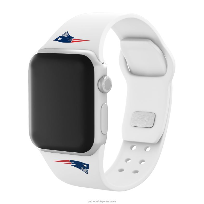 Patriots Jersey mężczyźni biały silikonowy pasek do zegarka Apple Akcesoria 6RBB27