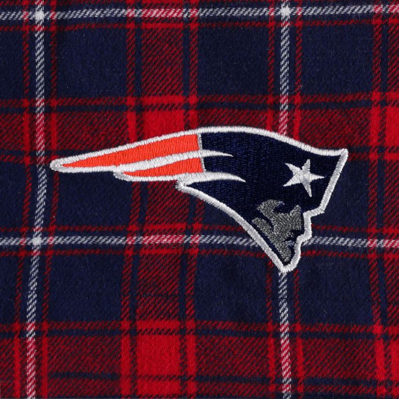Patriots Jersey mężczyźni Concepts sport granatowo-czerwone bokserki flanelowe ledger odzież 6RBB1751