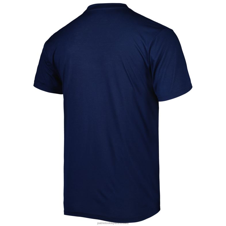 Patriots Jersey mężczyźni Concepts sport granatowo-czerwony zestaw top i spodnie do spania odzież 6RBB1747