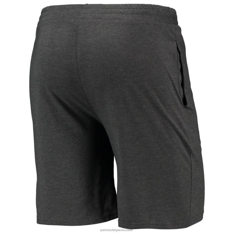 Patriots Jersey mężczyźni Concepts sport granatowy/charcoal metr komplet t-shirt i szorty odzież 6RBB1744