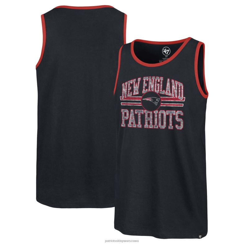 Patriots Jersey mężczyźni Granatowy podkoszulek winger franklin 47 odzież 6RBB1811
