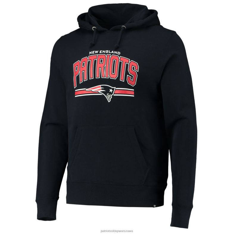 Patriots Jersey mężczyźni Bluza z kapturem 47 w kolorze granatowym odzież 6RBB727