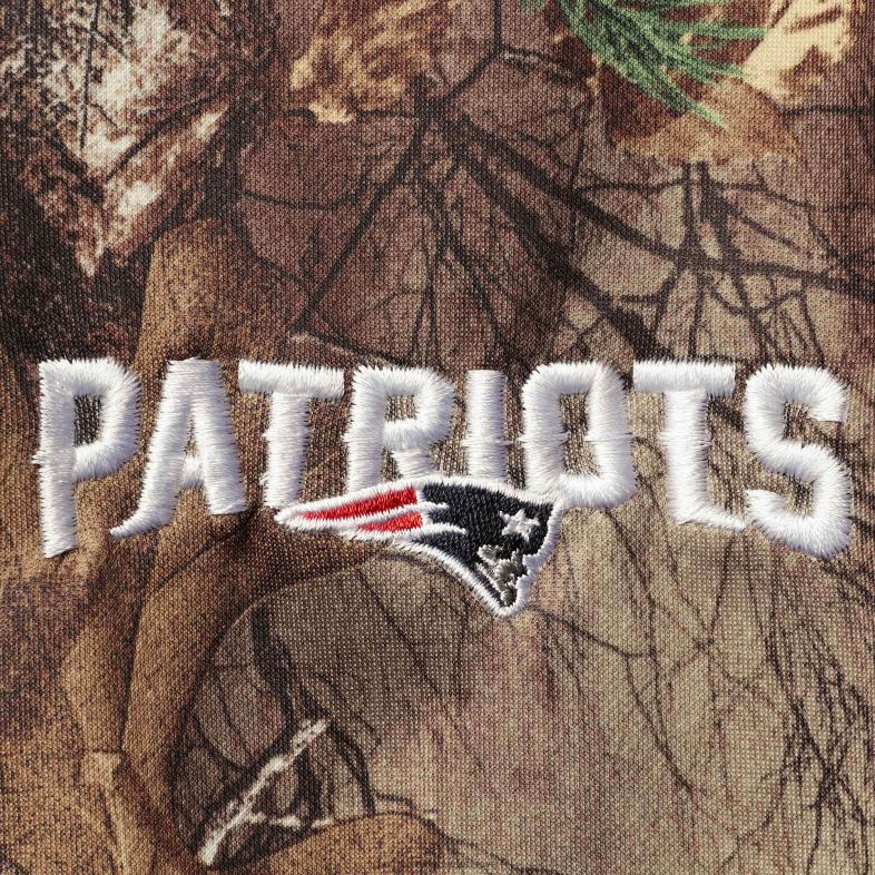 Patriots Jersey mężczyźni dunbrooke realtree camo trophy tech polarowa bluza z kapturem i suwakiem na całej długości odzież 6RBB750
