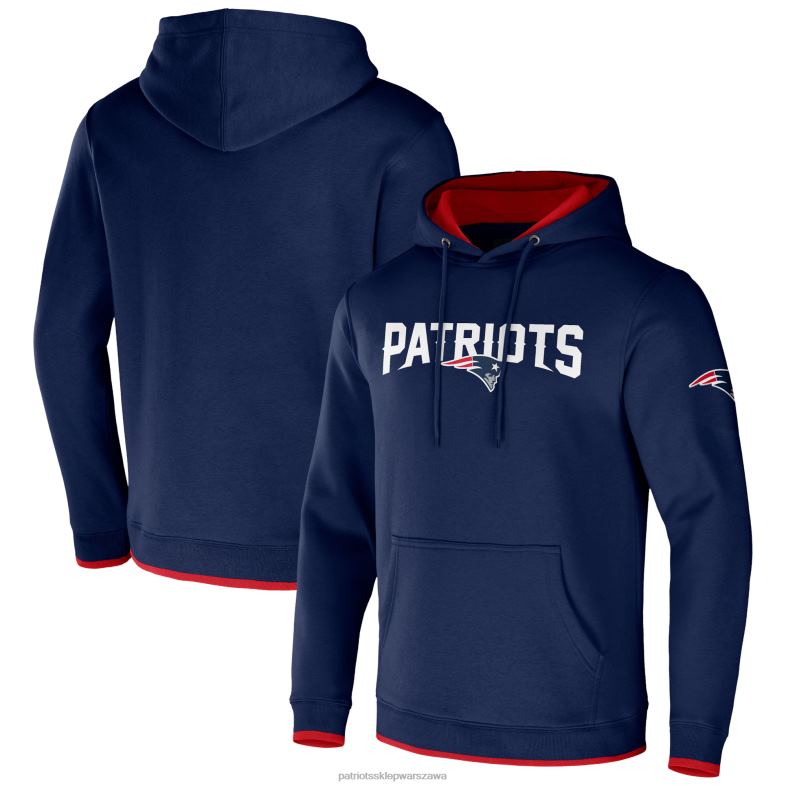 Patriots Jersey mężczyźni nfl x darius rucker collection by fanatics granatowa bluza z kapturem odzież 6RBB599
