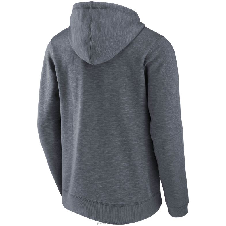 Patriots Jersey mężczyźni nfl x darius rucker collection by fanatics navy slub bluza z kapturem i suwakiem na całej długości odzież 6RBB602