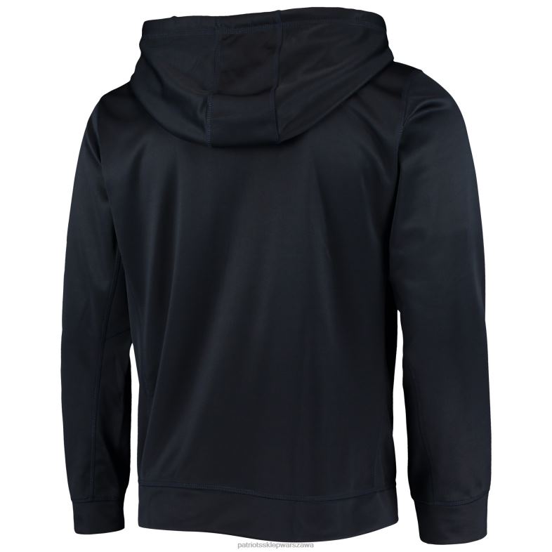 Patriots Jersey mężczyźni polarowa bluza dunbrooke trophy z suwakiem na całej długości odzież 6RBB674