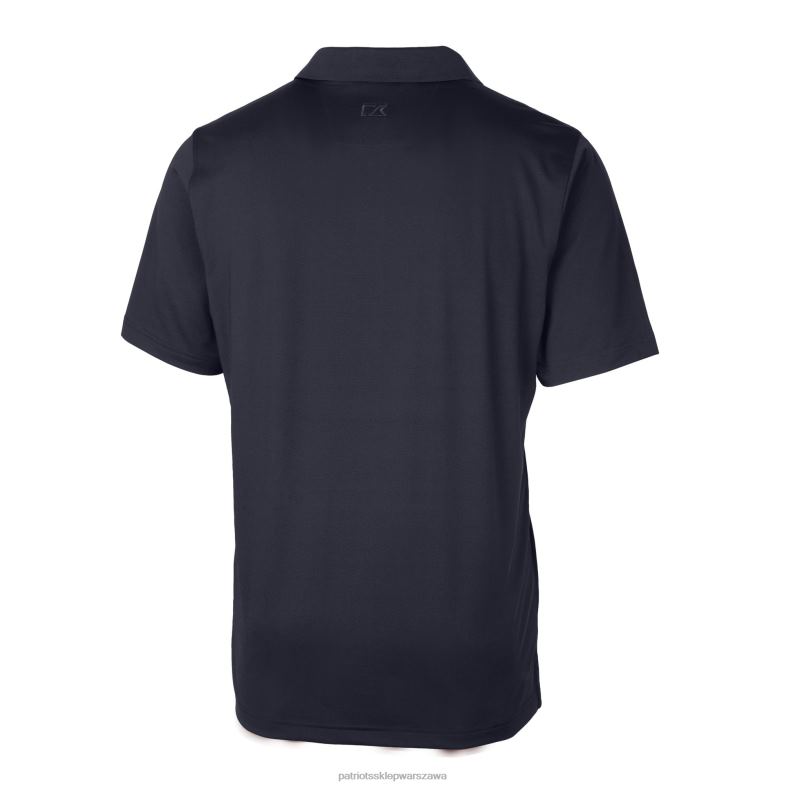 Patriots Jersey mężczyźni Cut & Buck granatowy kask forge stretch polo odzież 6RBB1306